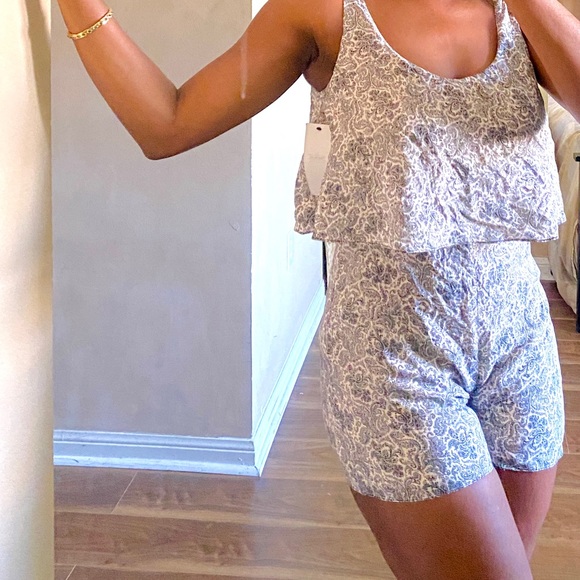 Zara Print Romper/ Playsuit - Picture 1 of 5